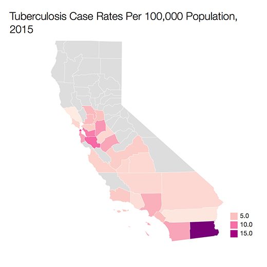 Where TB Hits Hardest California Healthline