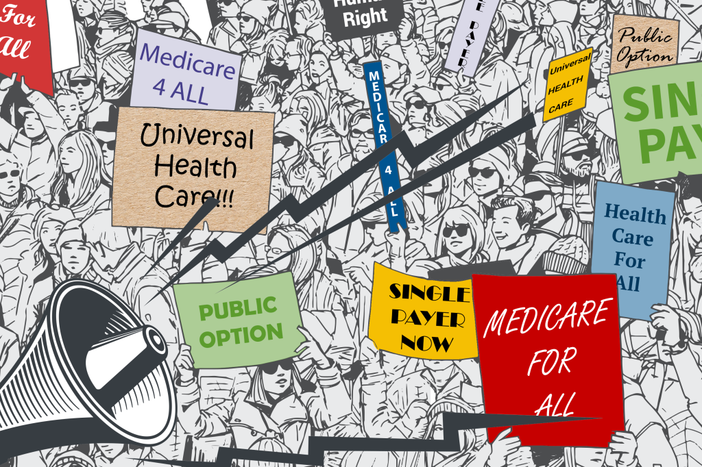 Image result for Medicare for All and Public Option