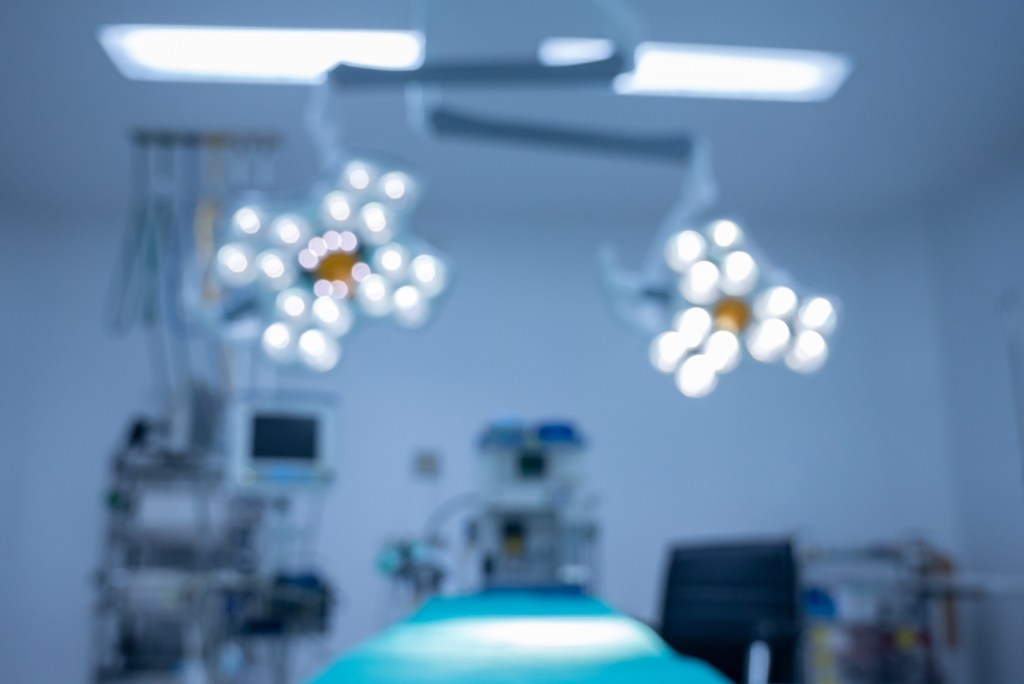 An operating room may be designed and equipped to provide care to patients.
