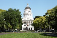 A photo of California's capitol building.