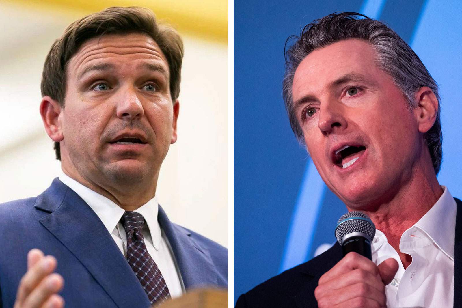 Health Care Is Front and Center as DeSantis and Newsom Go Mano a Mano – California Healthline