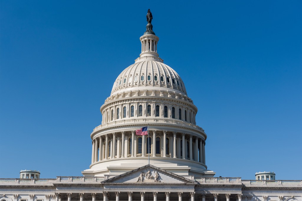 A photo of the U.S. Capitol.