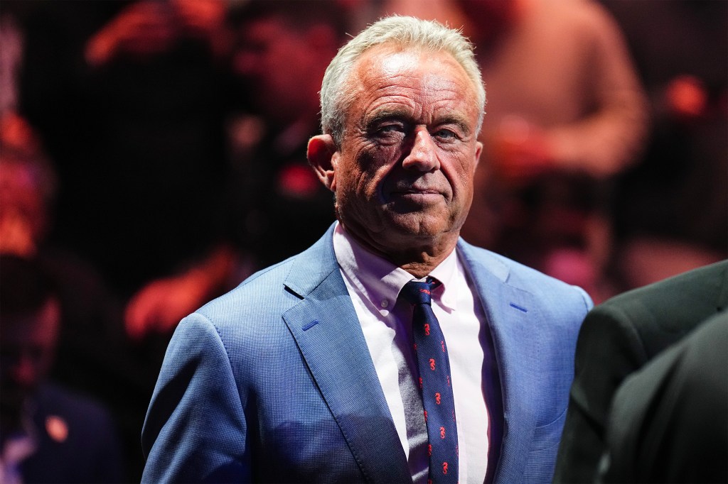 A photo of Robert F. Kennedy Jr. at a UFC event.